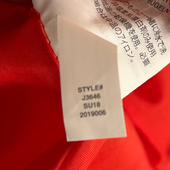 J Crew Liberty of London Tie Front Floral Strapless Midi Dress/Size 8/Never Worn - Picture 9 of 10